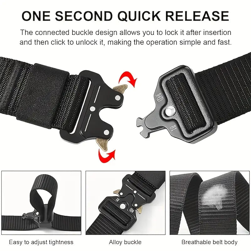 Ceinture Tactique pour Homme