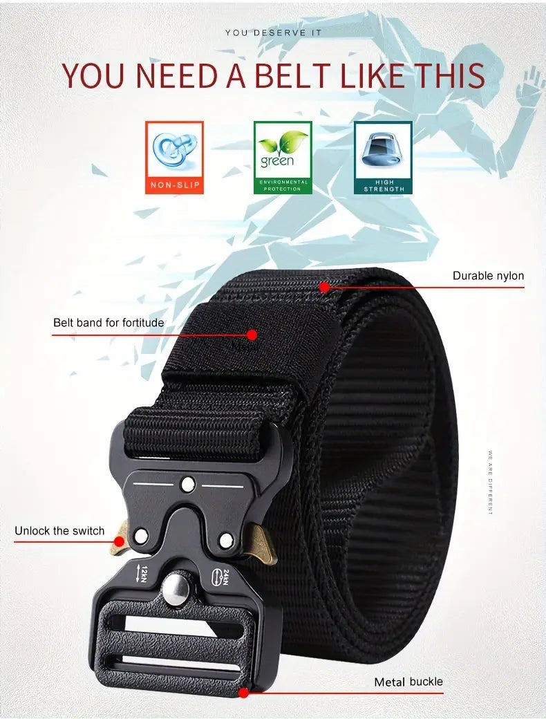 Ceinture Tactique pour Homme