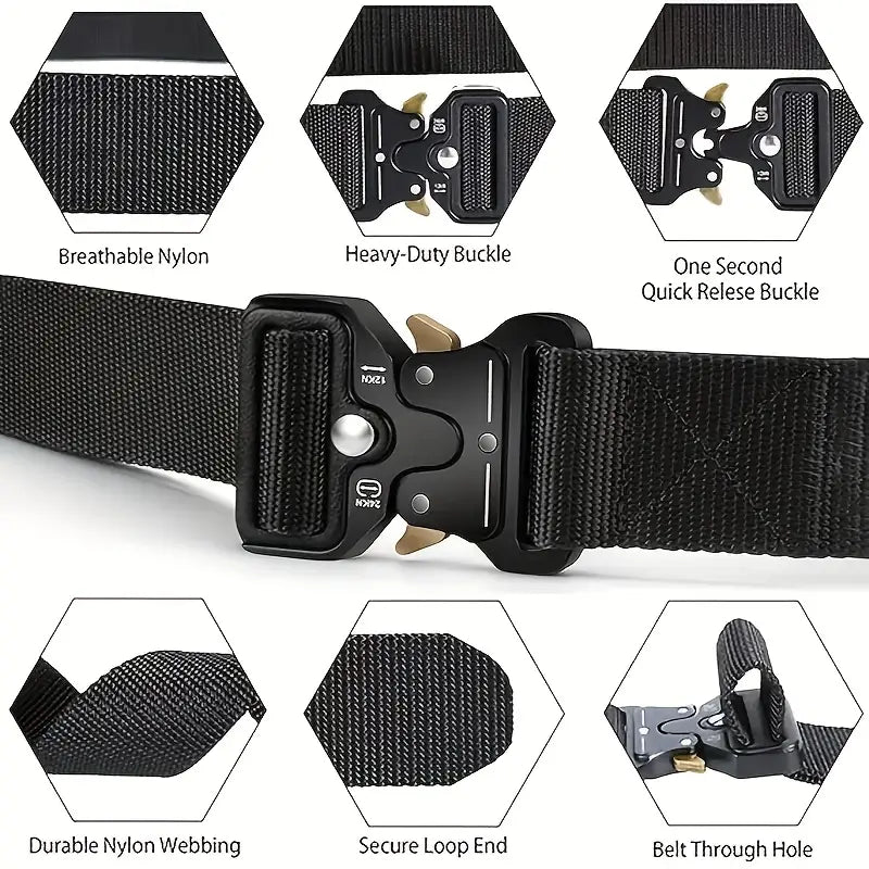 Ceinture Tactique pour Homme