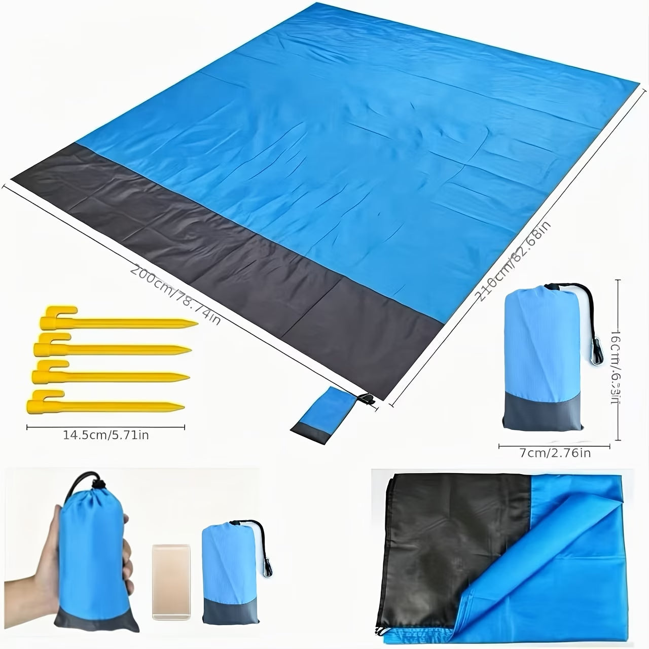 Tapis de Plage Anti-Sable